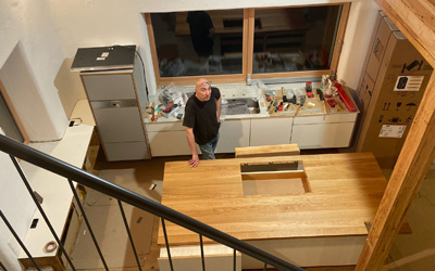 Küchenmontage bei Fertigstellung