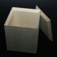 offener Wuerfel aus Weißbuche