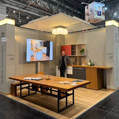 lebensmoebel.at - Messestand Wien 2026