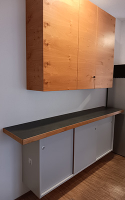 Ordner Ober und Unterschrank